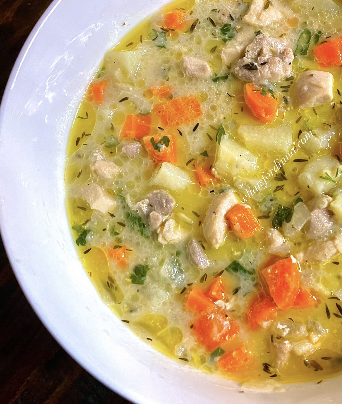 Chicken Potato Vegetable Soup