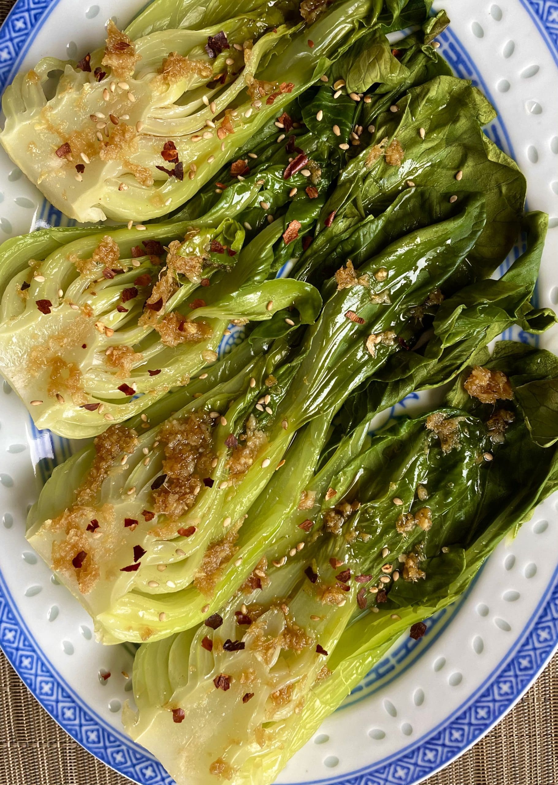 Steamed Bok Choy
